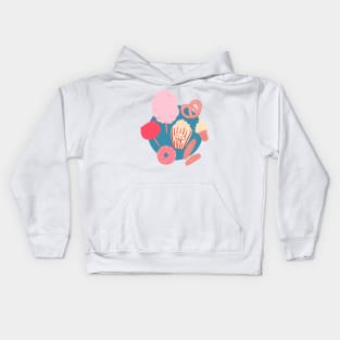 Yummy food Kids Hoodie